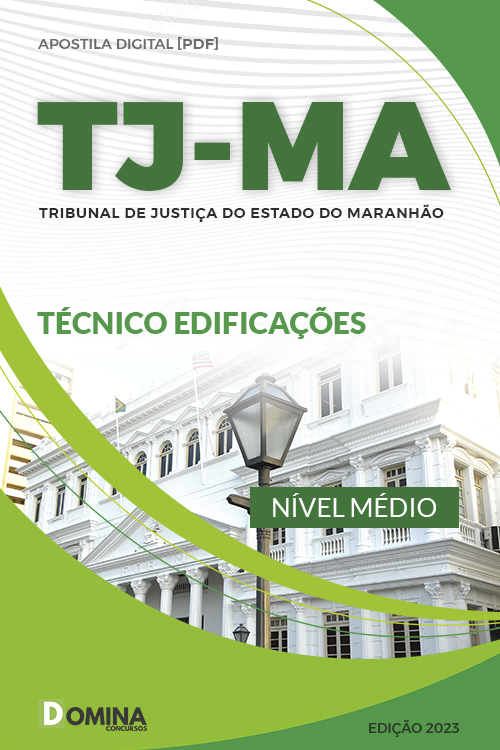 Apostila Concurso TJ MA 2022 Técnico Edificações