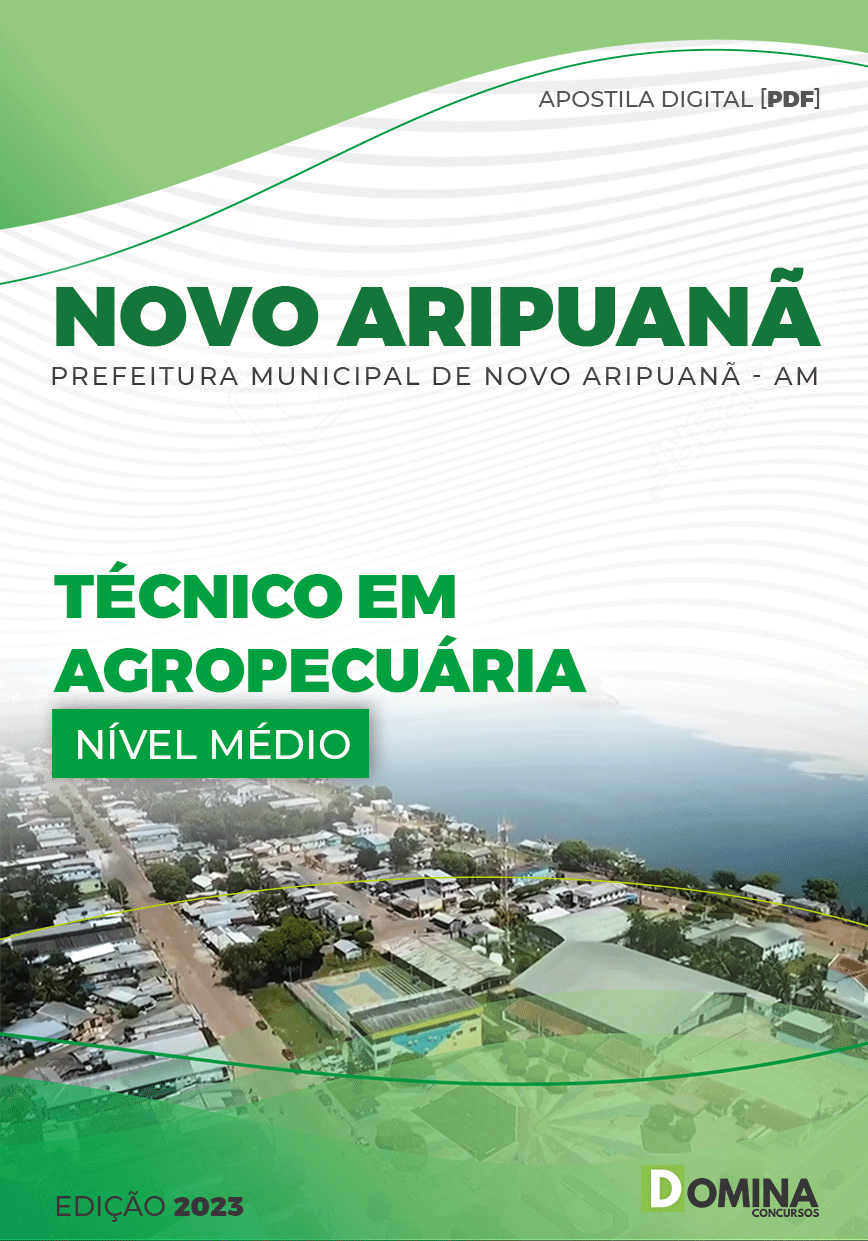 Apostila Pref Novo Aripuanã AM 2023 Técnico Agropecuária