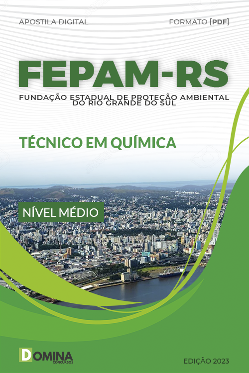 Apostila Concurso FEPAM RS 2023 Técnico Química