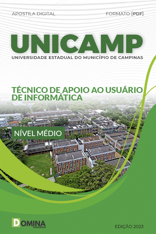 Apostila UNICAMP 2023 Técnico Apoio Usuário Informática Helpdesk