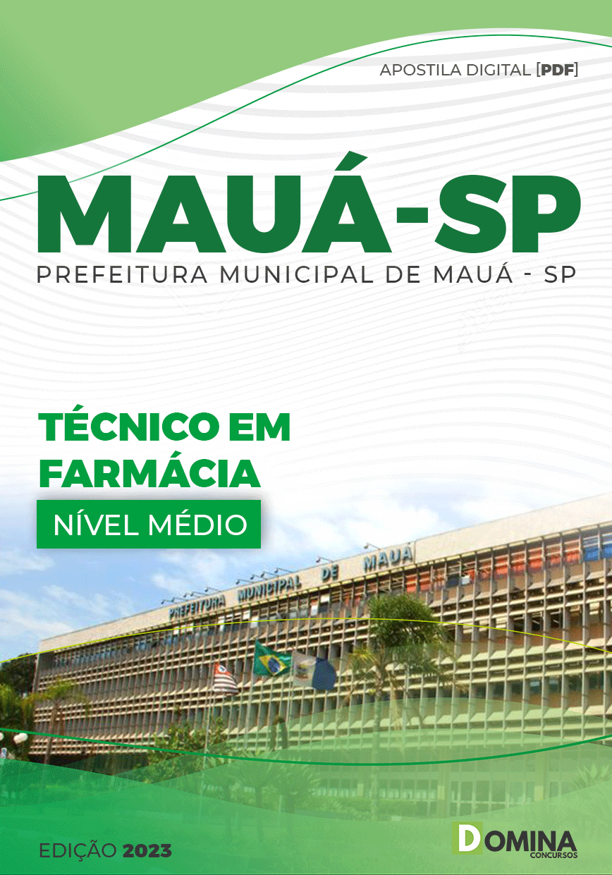Apostila Concurso Pref Mauá SP 2023 Técnico Farmácia