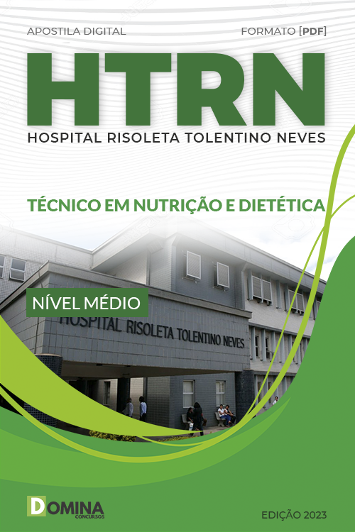 Apostila HRTN MG 2023 Técnico Nutrição Dietética