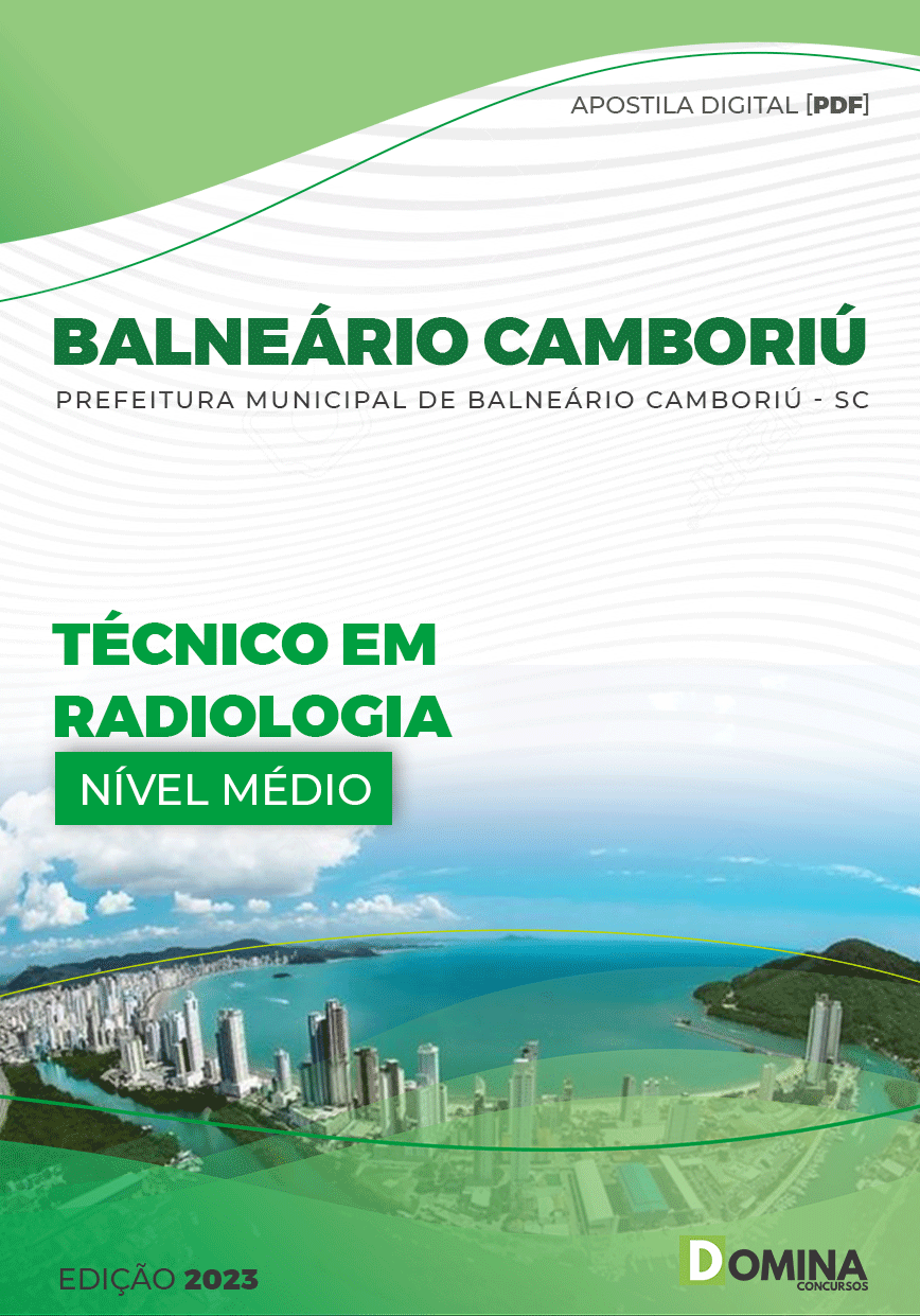 Apostila Pref Balneário Camboriú SC 2023 Técnico Radiologia