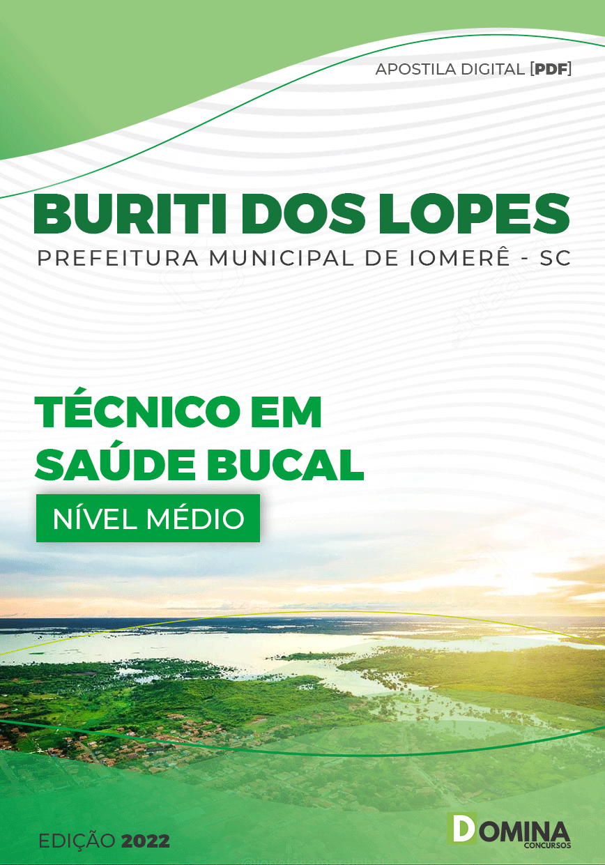Apostila Digital Pref Buriti Lopes PI 2022 Técnico Saúde Bucal