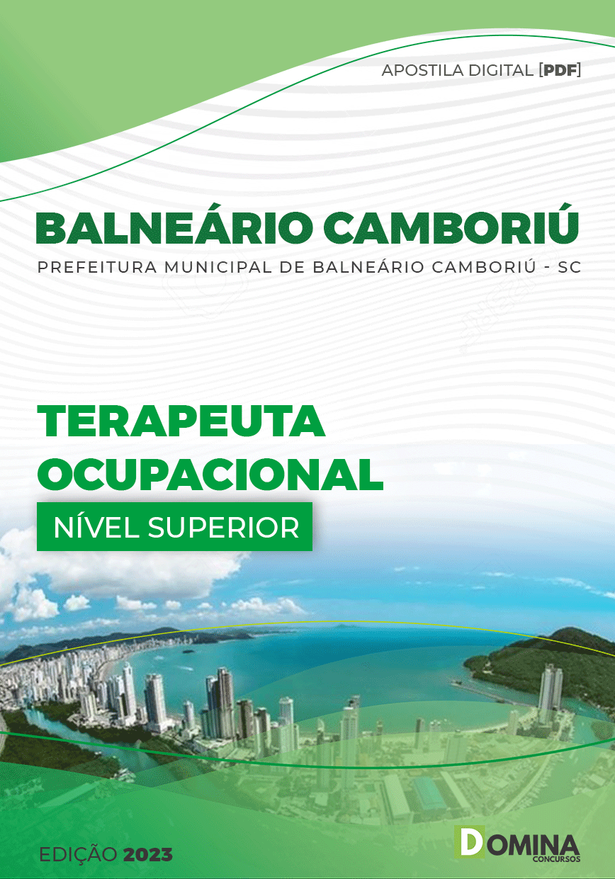 Apostila Pref Balneário Camboriú SC 2023 Terapeuta Ocupacional