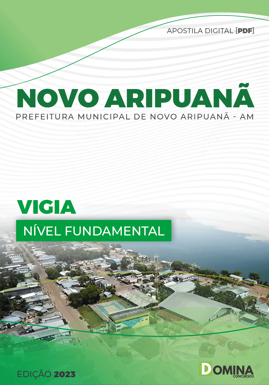 Apostila Digital Pref Novo Aripuanã AM 2023 Vigia