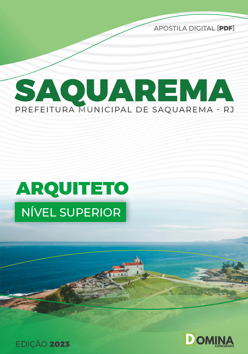 Apostila Concurso Pref Saquarema RJ 2023 Arquiteto