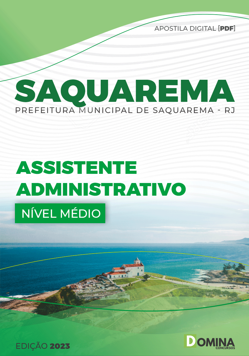 Apostila Pref Saquarema RJ 2023 Assistente Administrativo