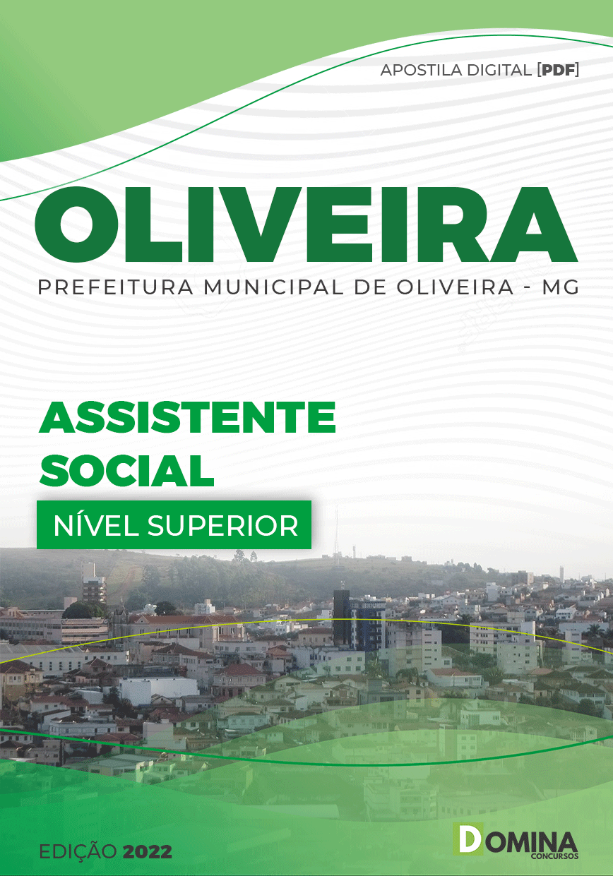 Apostila DigApostila Digital Pref Oliveira MG 2022 Assistente Socialital Pref Oliveira MG 2022 Assistente Social