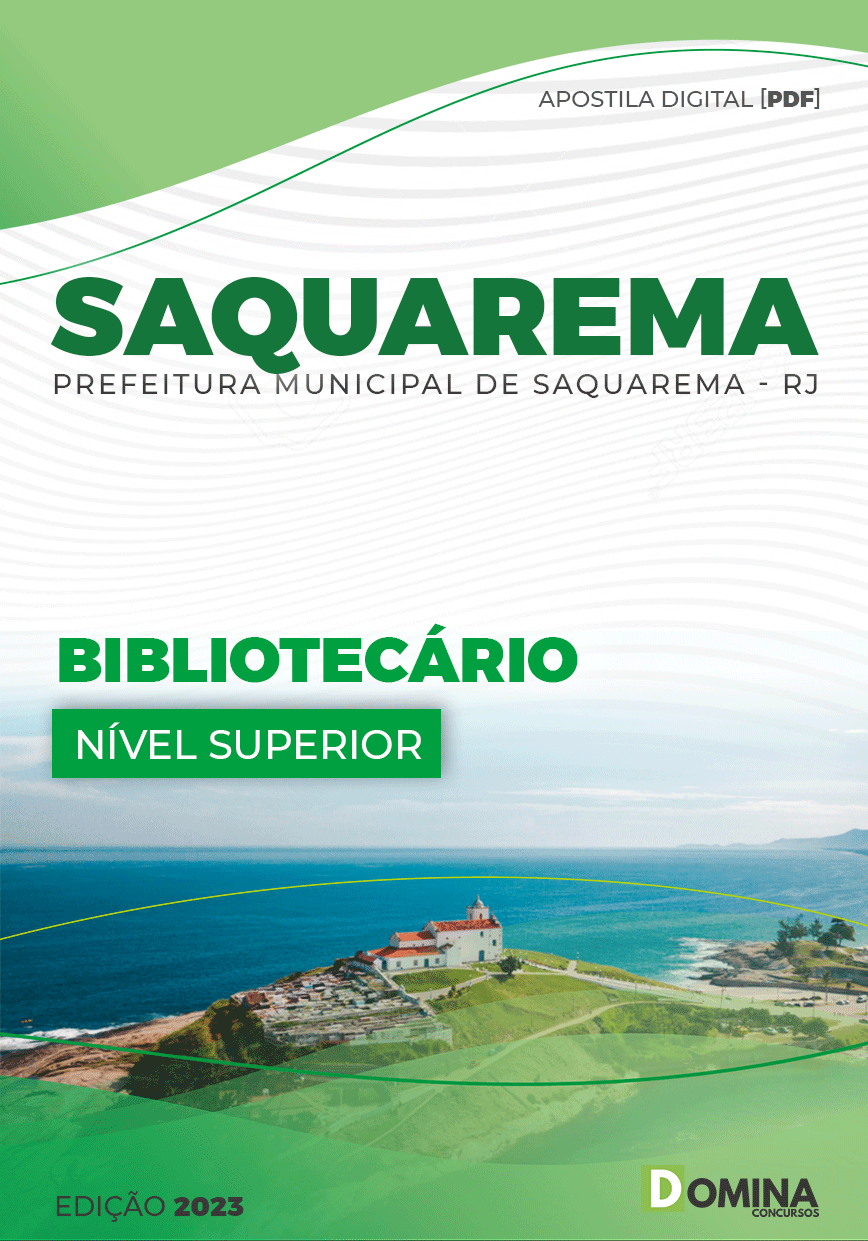 Apostila Concurso Pref Saquarema RJ 2023 Bibliotecário