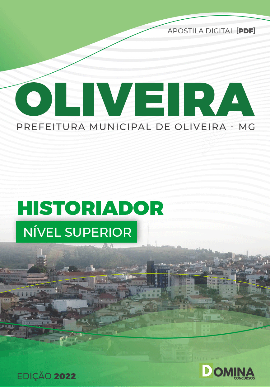 Apostila Concurso Pref Oliveira MG 2022 Historiador