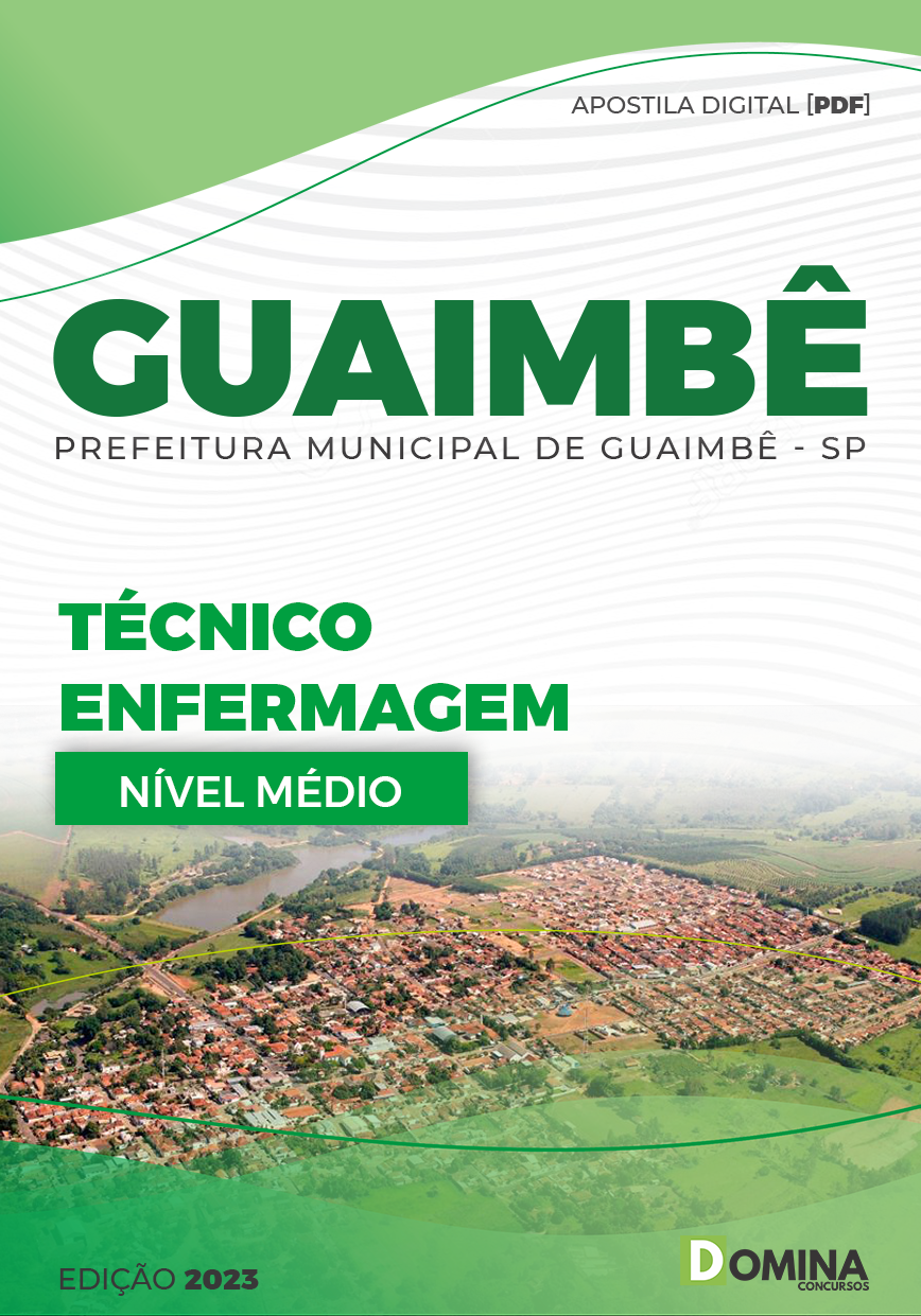 Apostila Concurso Pref Guaimbê SP 2023 Técnico Enfermagem