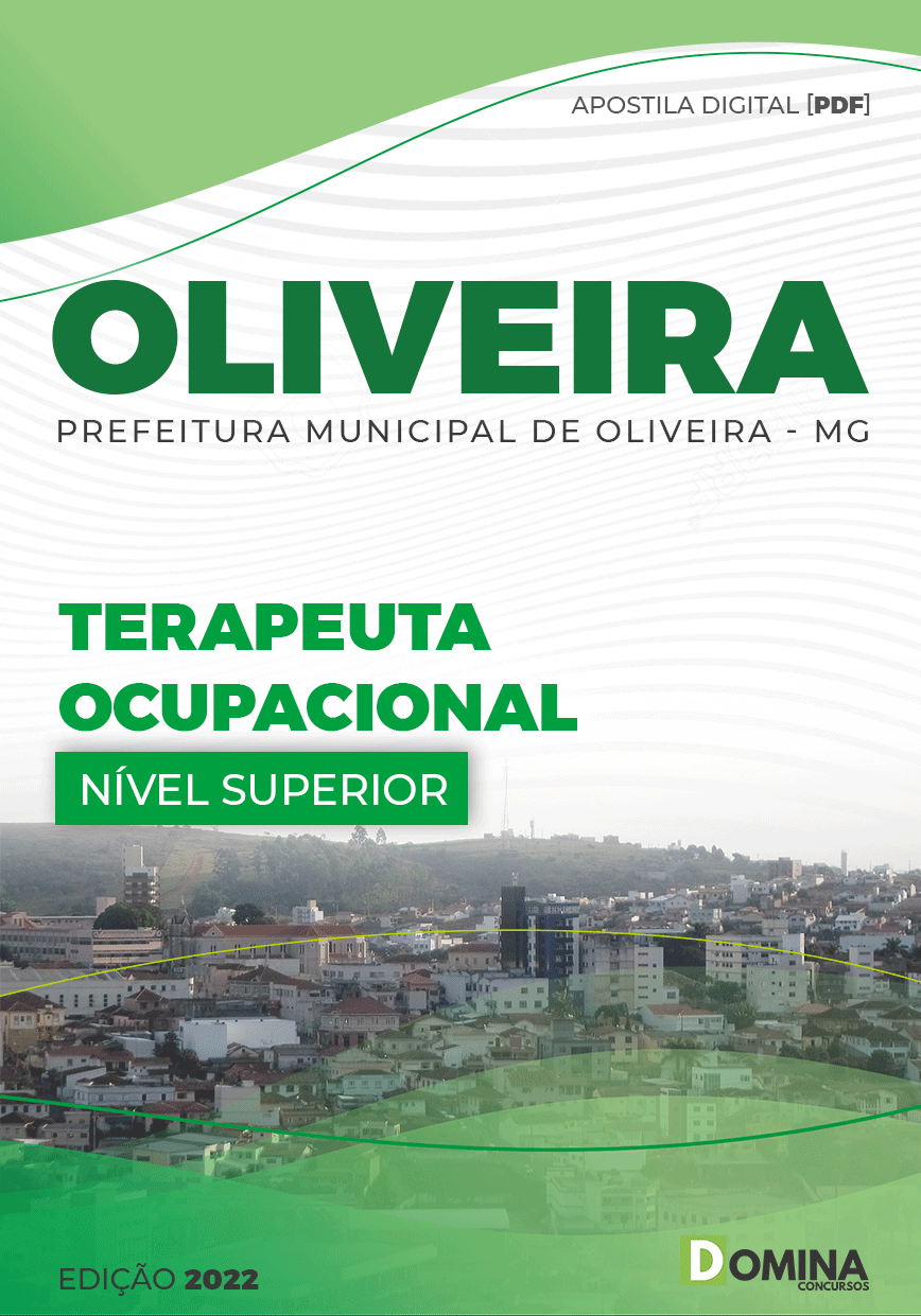 Apostila Pref Oliveira MG 2022 Terapeuta Ocupacional