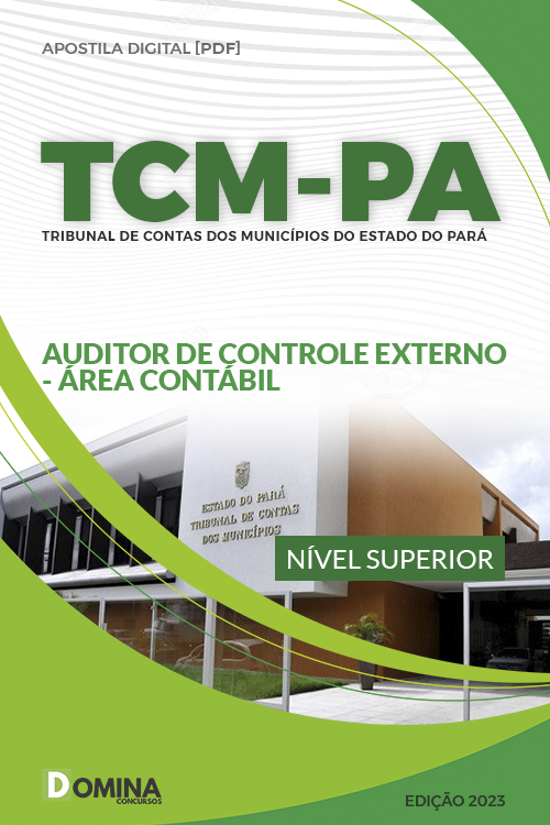 Apostila TCM PA 2023 Auditor Controle Externo Contábil