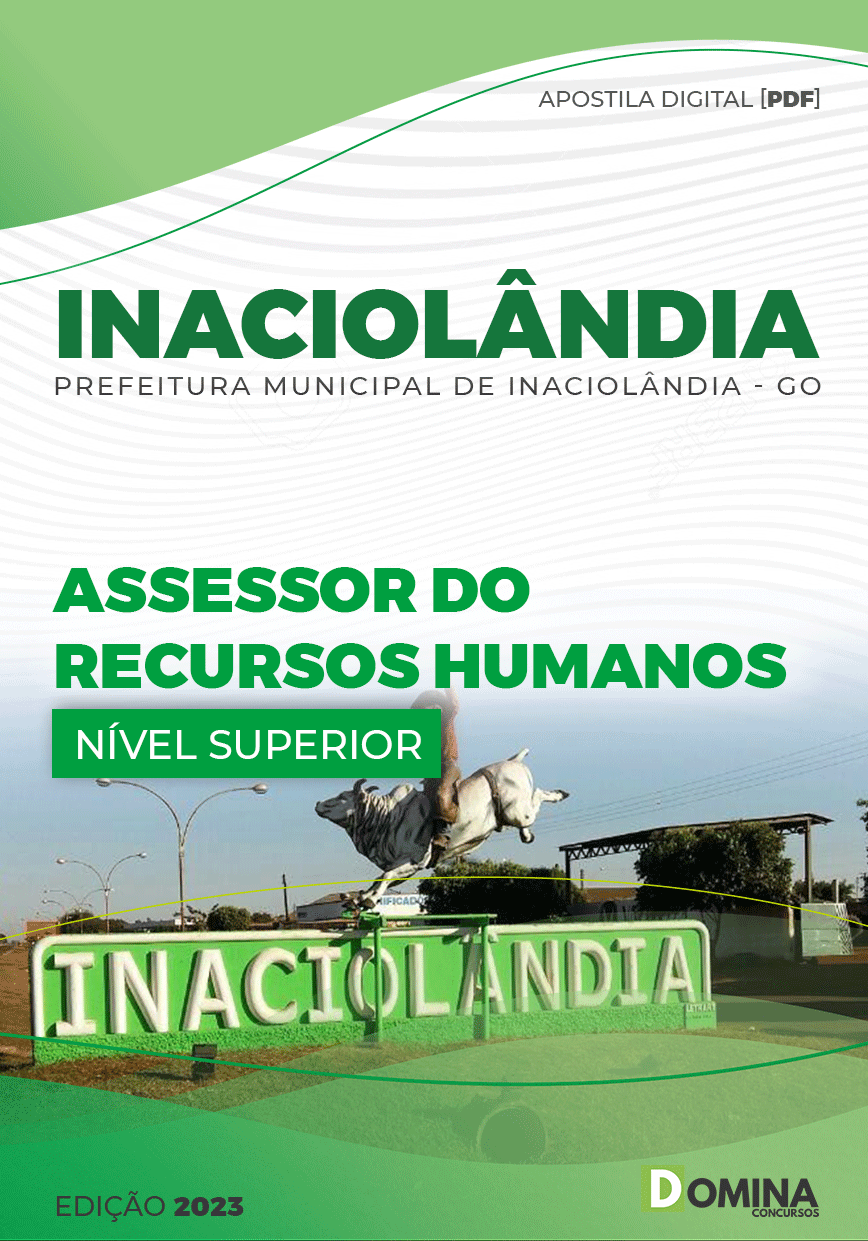 Apostila Pref Inaciolândia GO 2023 Assessor Recursos Humanos