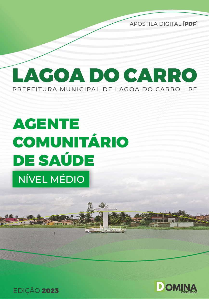 Apostila Pref Lagoa Carro PE 2023 Agente Comunitário Saúde
