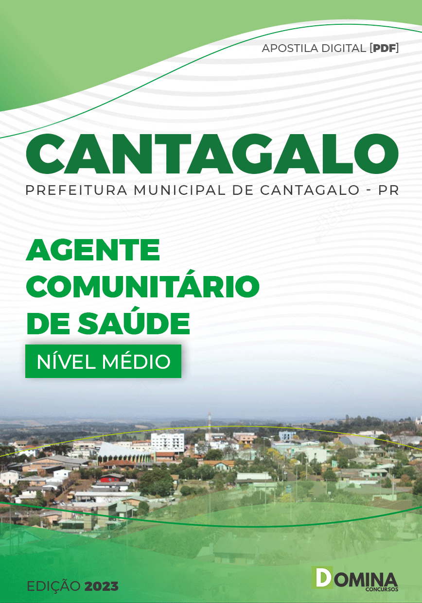 Apostila Pref Cantagalo PR 2023 Agente Comunitário Saúde