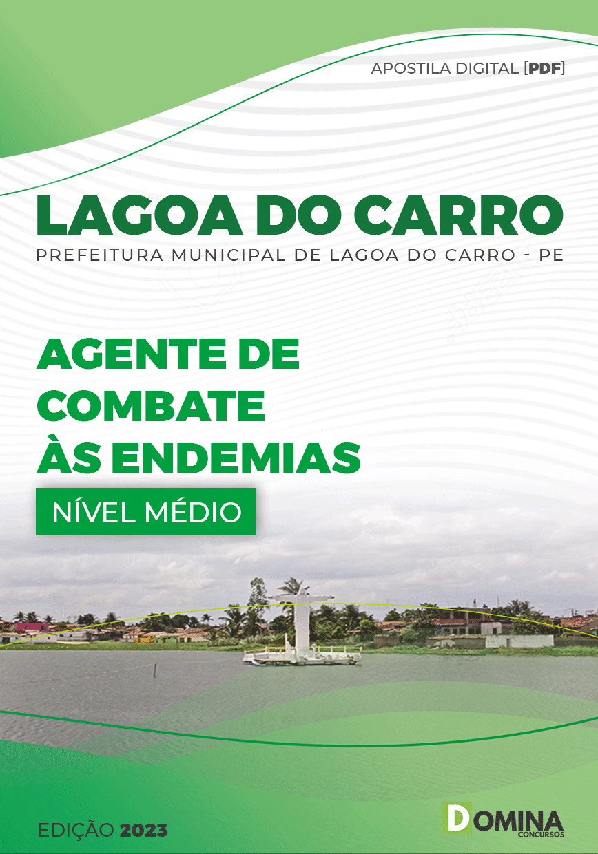 Apostila Pref Lagoa Carro PE 2023 Agente Combate Endemias