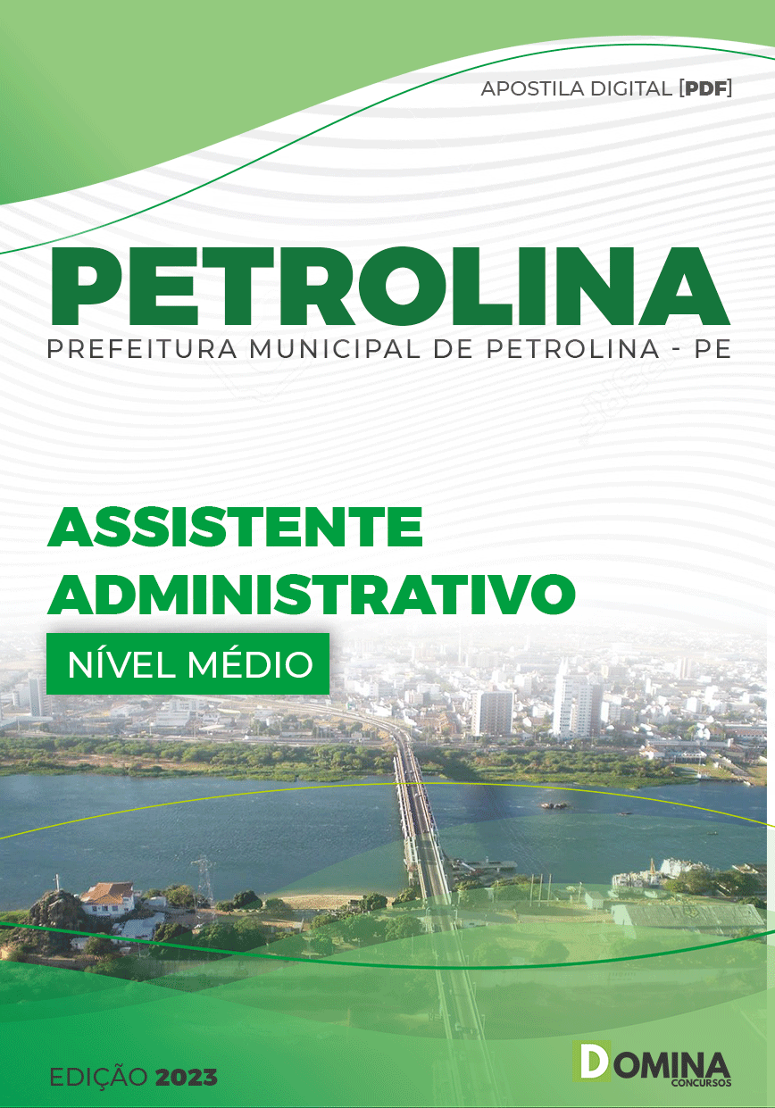 Apostila Pref Petrolina PE 2023 Assistente Administrativo