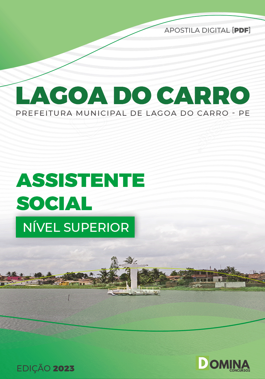 Apostila Digital Pref Lagoa Carro PE 2023 Assistente Social