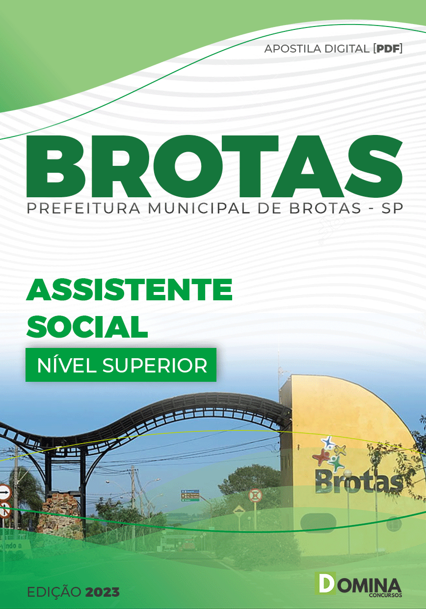 Apostila Concurso Pref Brotas SP 2023 Assistente Social