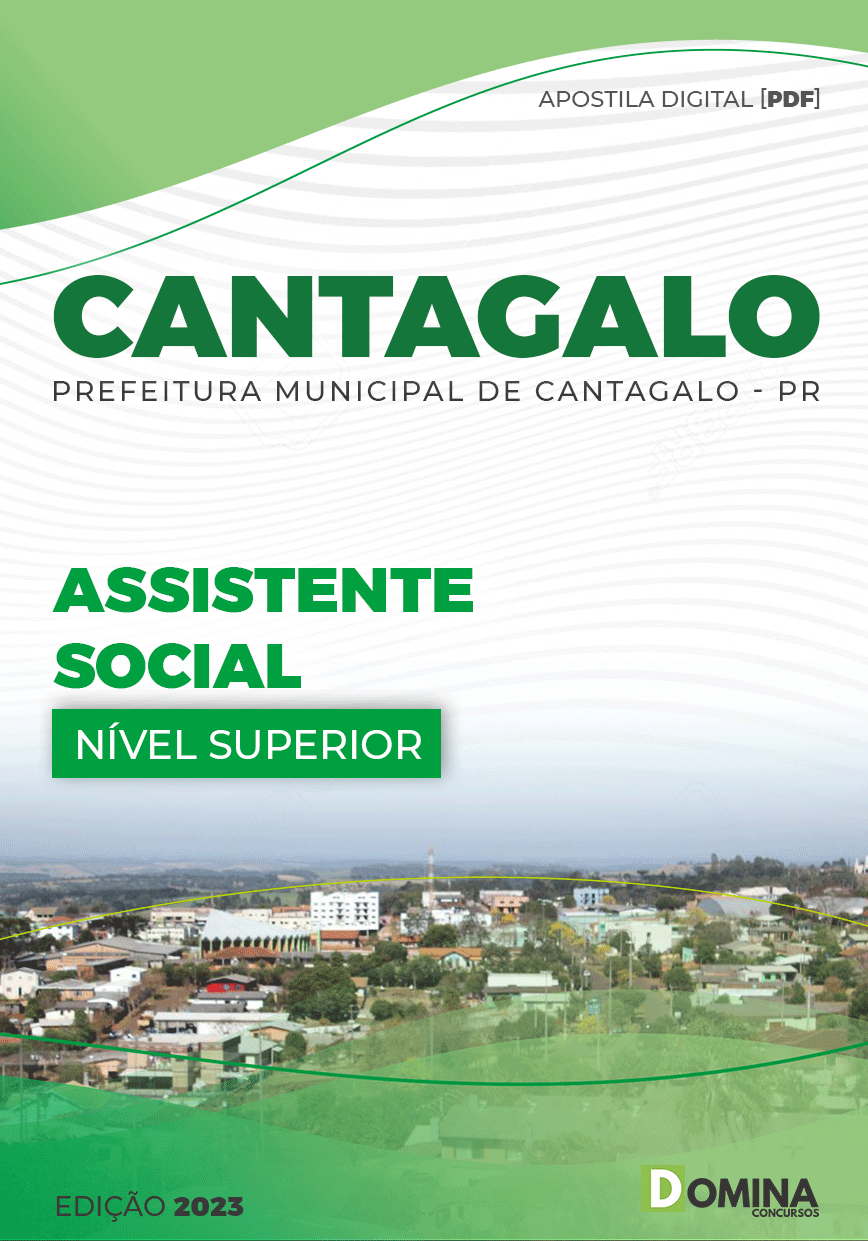 Apostila Digital Pref Cantagalo PR 2023 Assistente Social