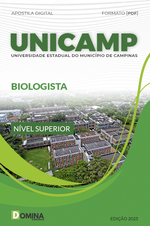 Apostila Digital Concurso UNICAMP SP 2023 Biologista