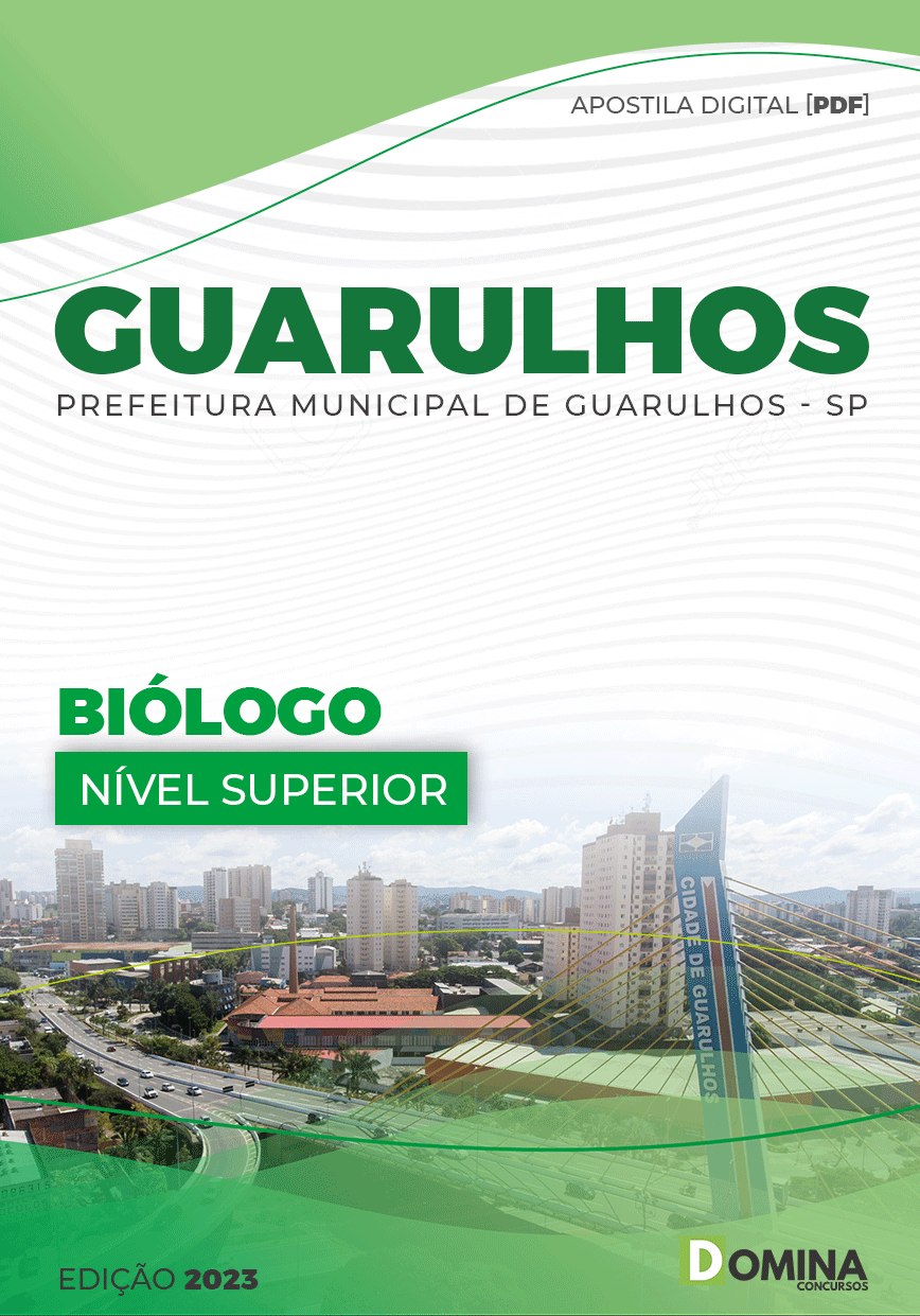 Apostila Concurso Pref Guarulhos SP 2023 Biólogo