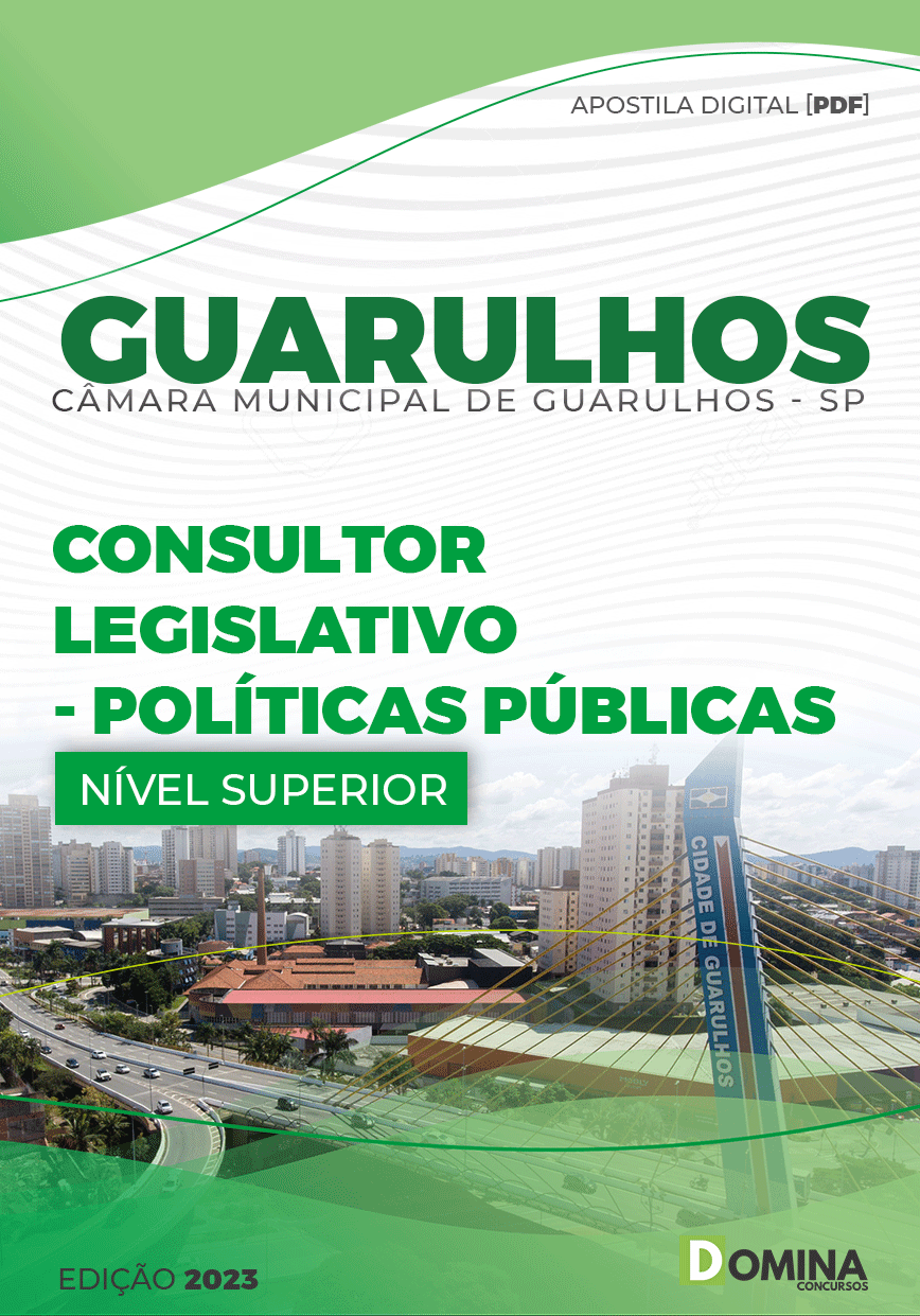 AposApostila Câmara Guarulhos SP 2023 Consultor Legislativo Politicas Públicastila Câmara Guarulhos SP 2023 Analista Legislativo Politicas Públicas