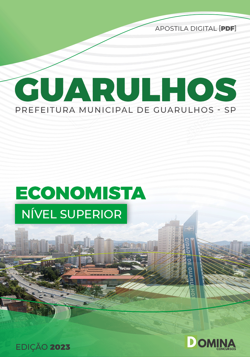 Apostila Concurso Pref Guarulhos SP 2023 Economista