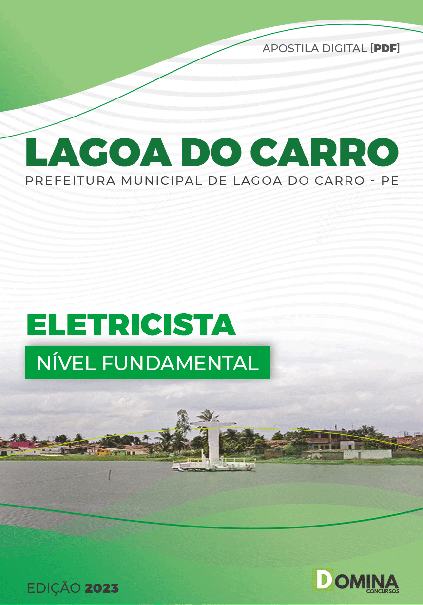 Apostila Concurso Pref Lagoa Carro PE 2023 Eletricista