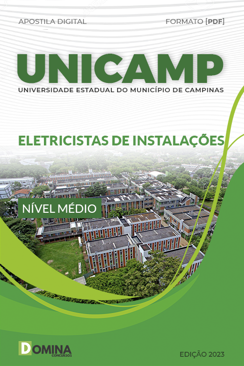 Apostila Concurso UNICAMP SP 2023 Eletricista Instalações