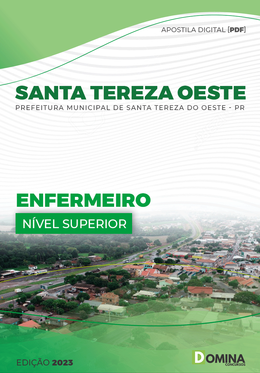 Apostila Pref Santa Tereza Oeste PR 2023 Enfermeiro