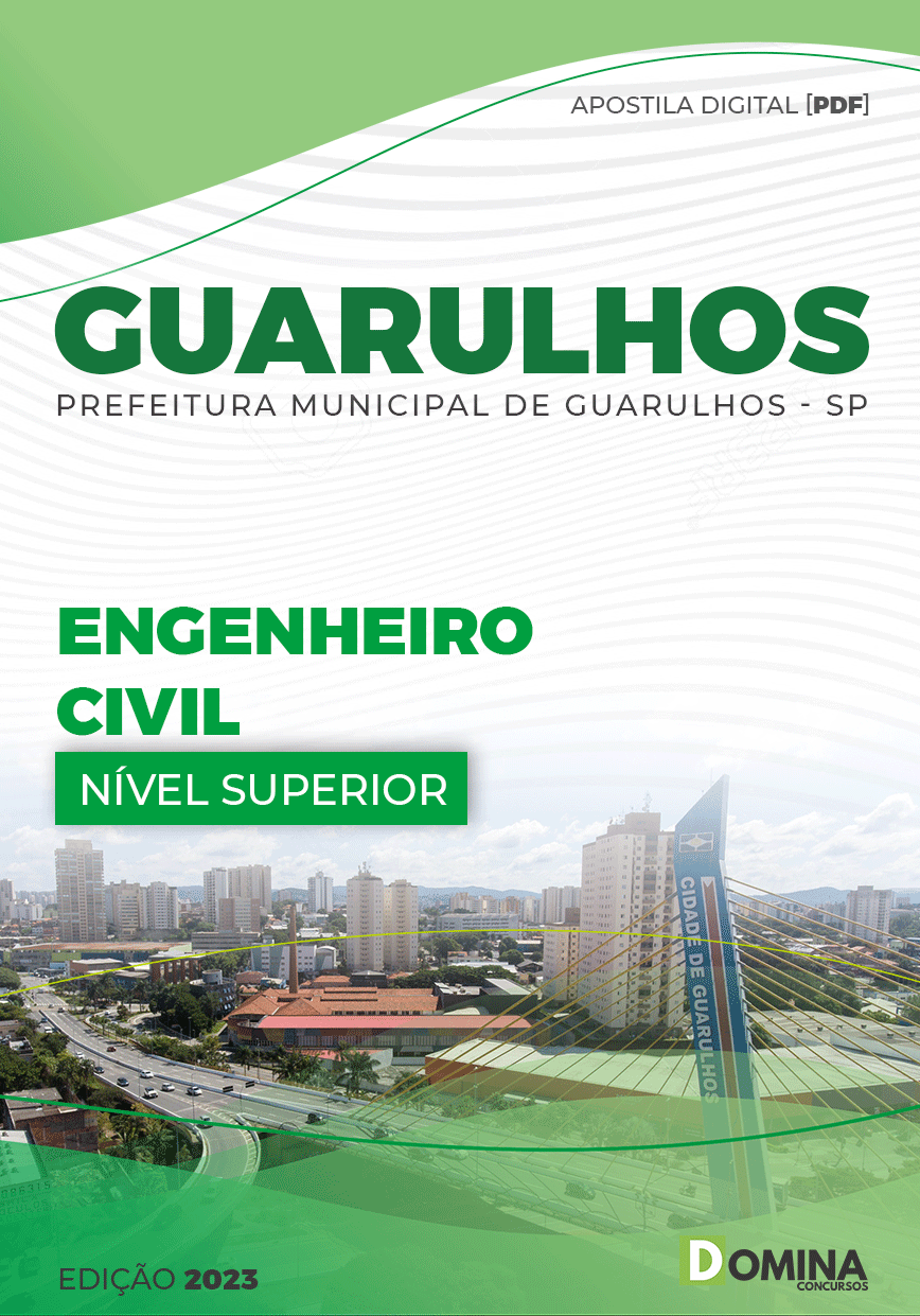 Apostila Concurso Pref Guarulhos SP 2023 Engenheiro Civil