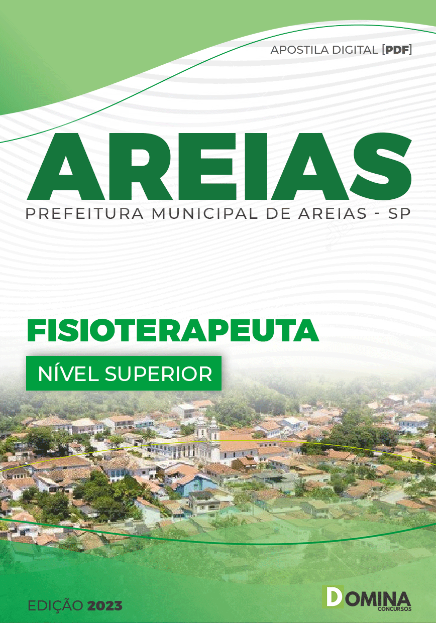 Apostila Concurso Pref Areias SP 2023 Fisioterapeuta