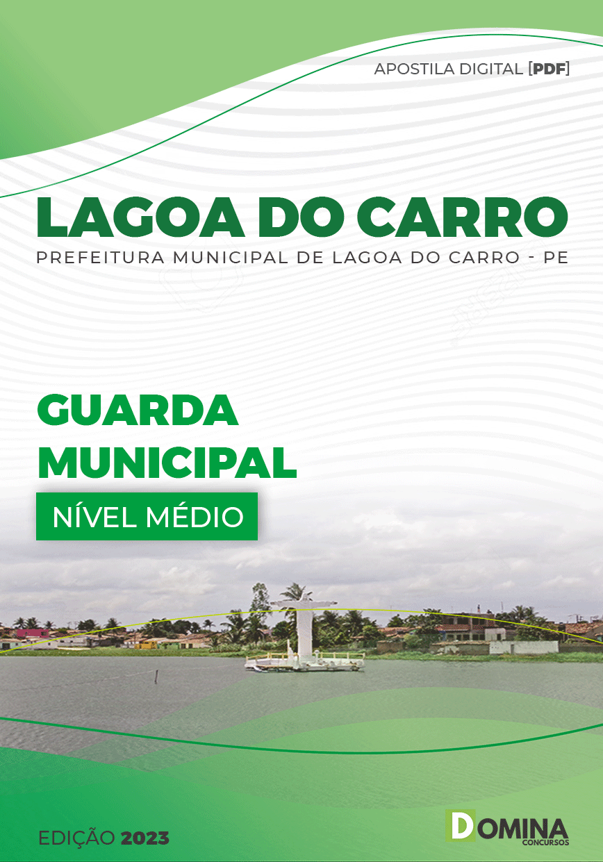 Apostila Pref Lagoa Carro PE 2023 Guarda Municipal