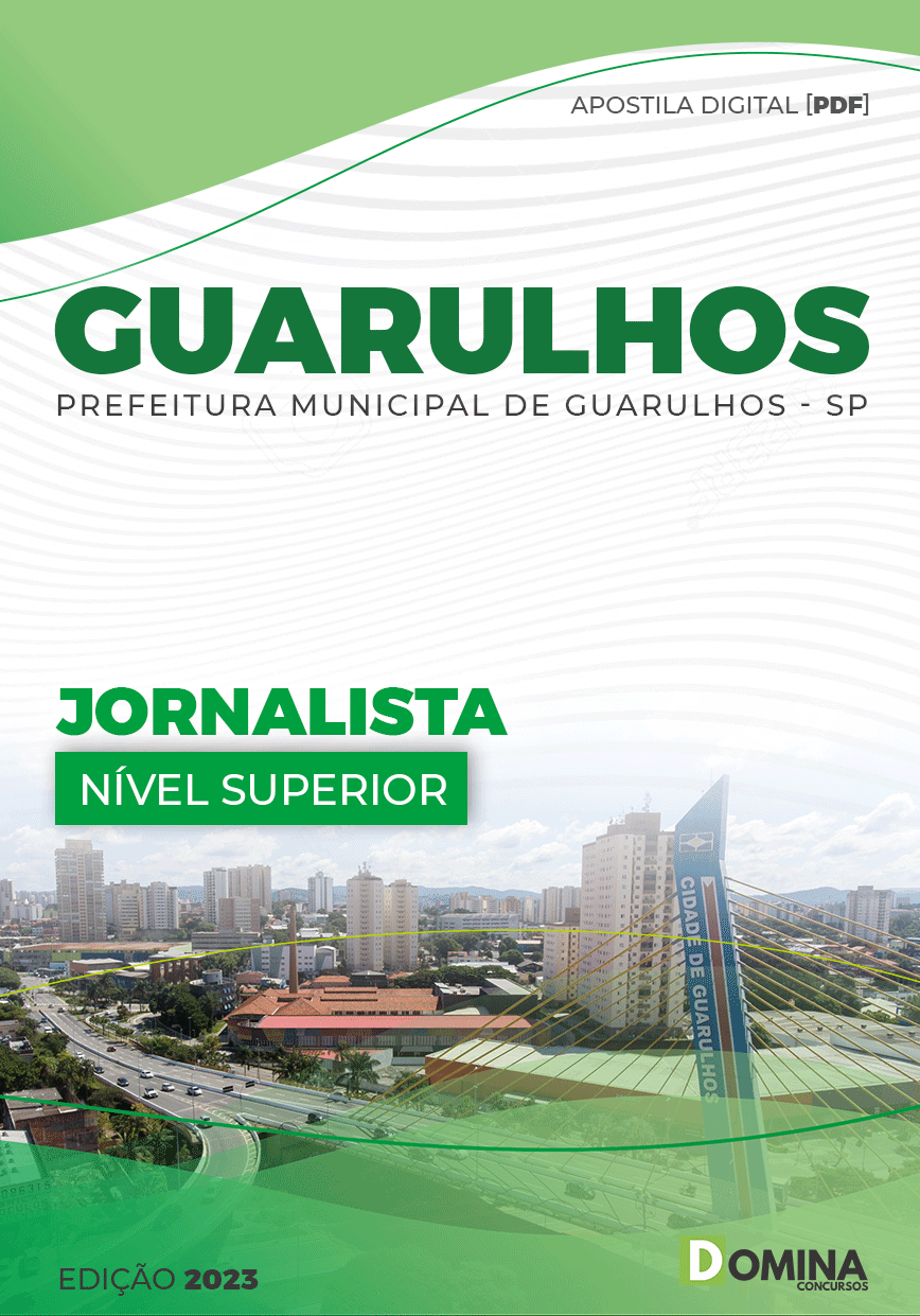 Apostila Concurso Pref Guarulhos SP 2023 Jornalista