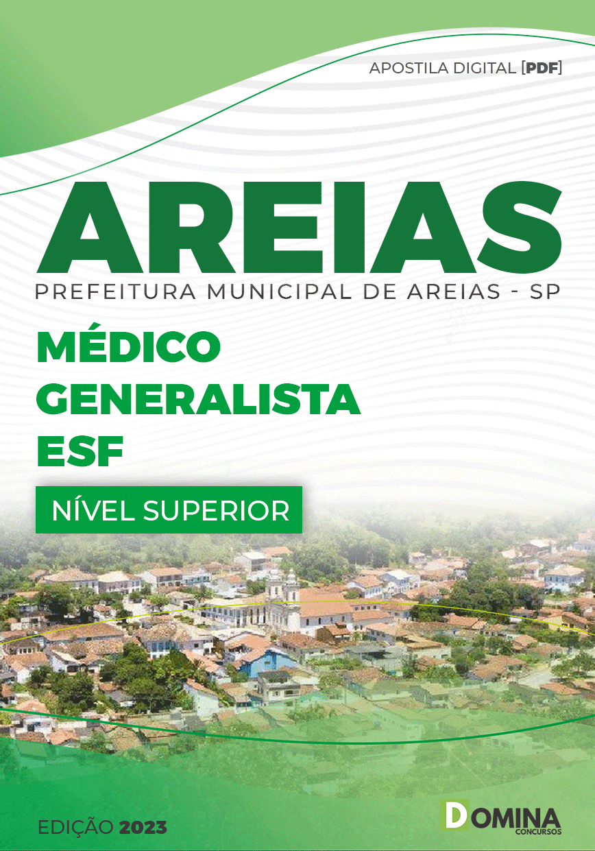 Apostila Digital Pref Areias SP 2023 Mediador Generalista