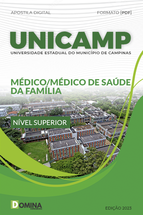 Apostila Concurso UNICAMP SP 2023 Médico Saúde Família