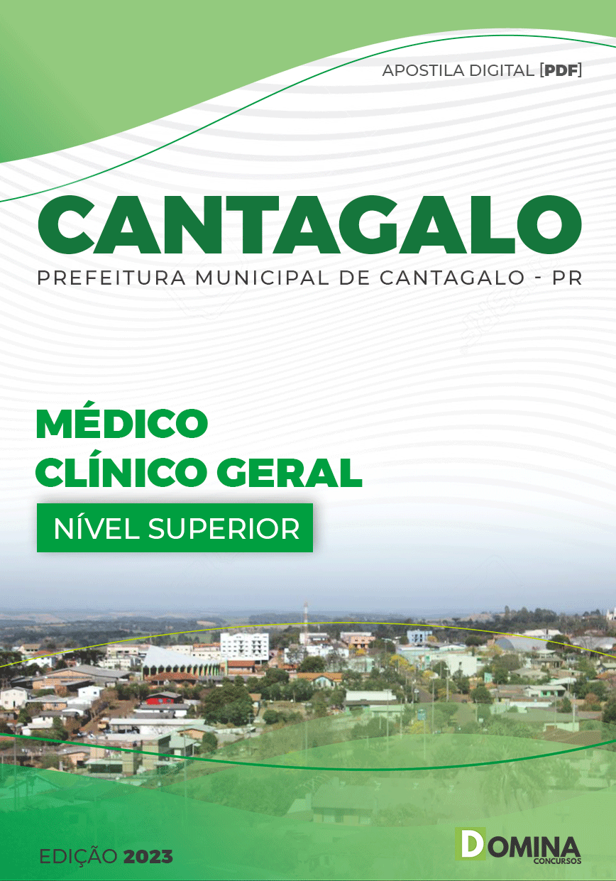 Apostila Digital Pref Cantagalo PR 2023 Médico Clínico Geral