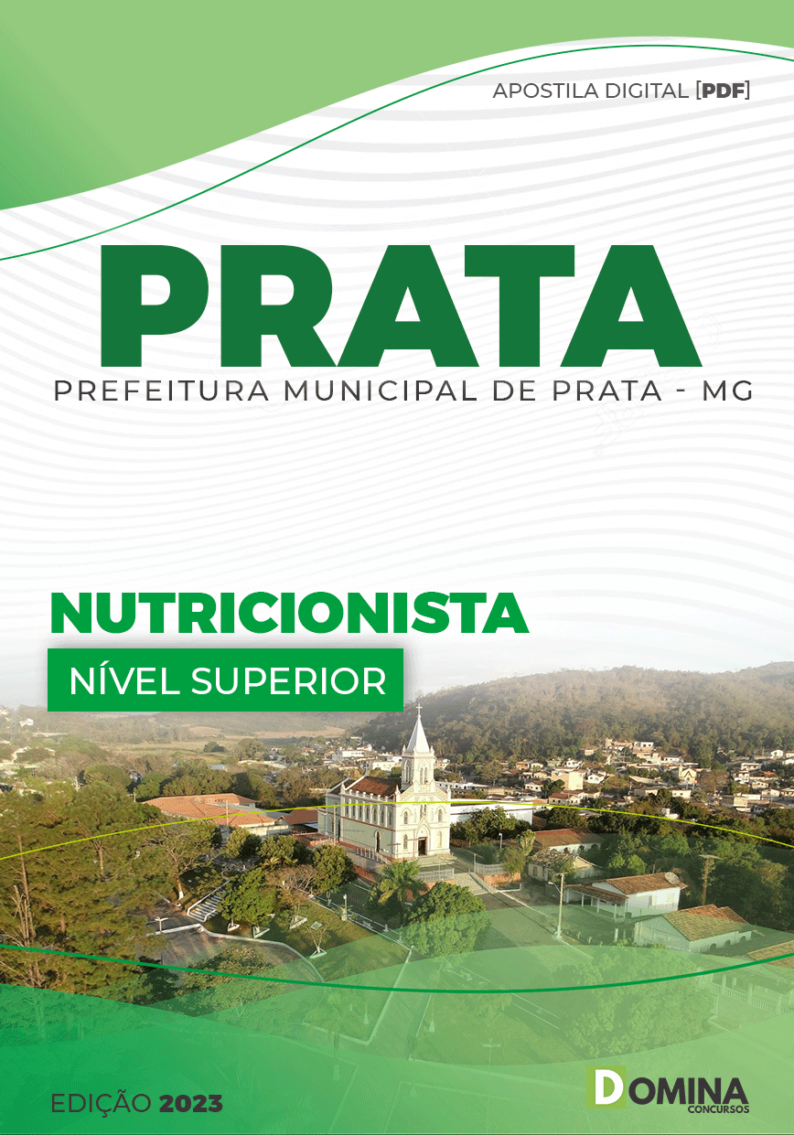 Apostila Concurso Pref Prata MG 2023 Nutricionista