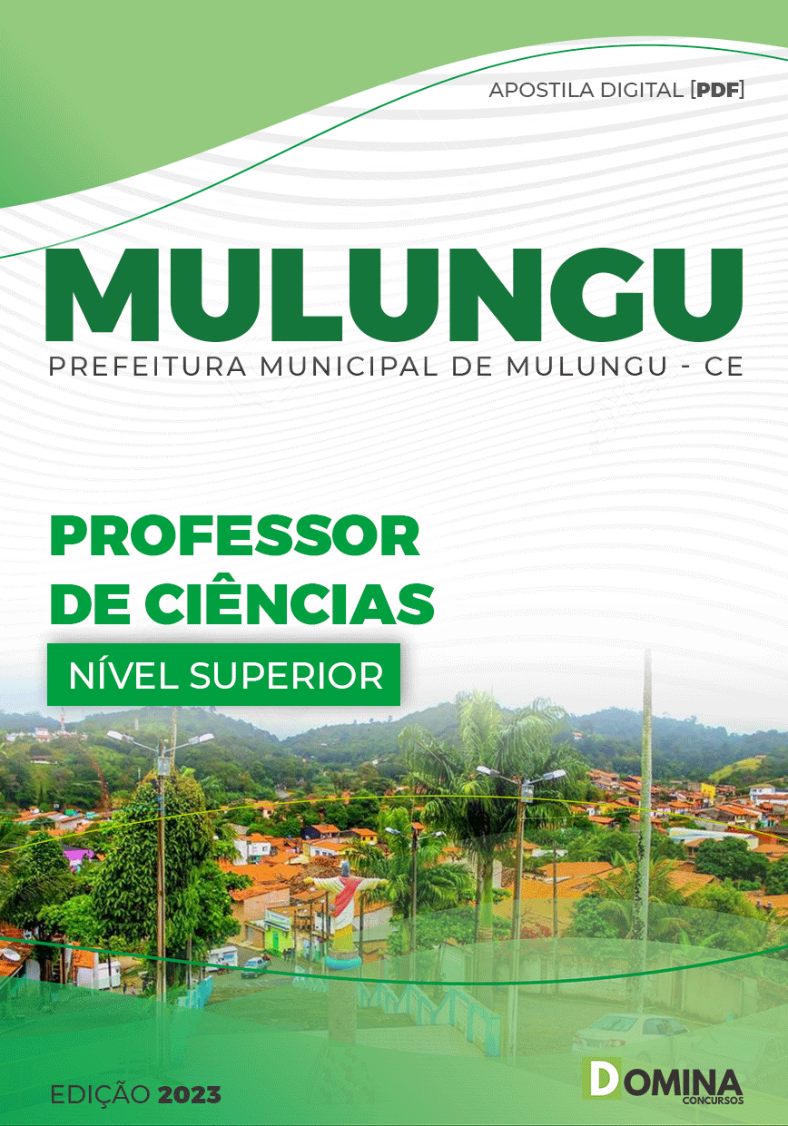 Apostila Digital Pref Mulungu CE 2023 Professor Ciências