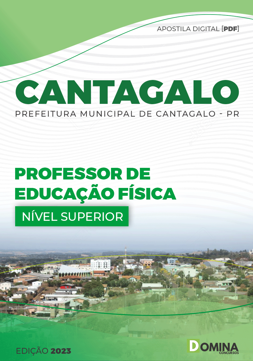 Apostila Pref Cantagalo PR 2023 Professor Educação Física