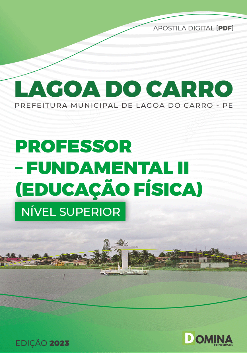 Apostila Pref Lagoa Carro PE 2023 Professor Fundamental II Ed Física