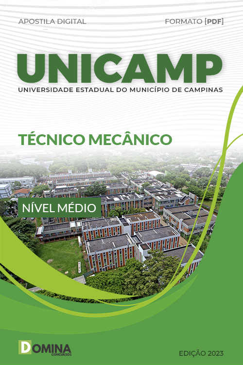 Apostila Concurso UNICAMP SP 2023 Técnico Mecânica
