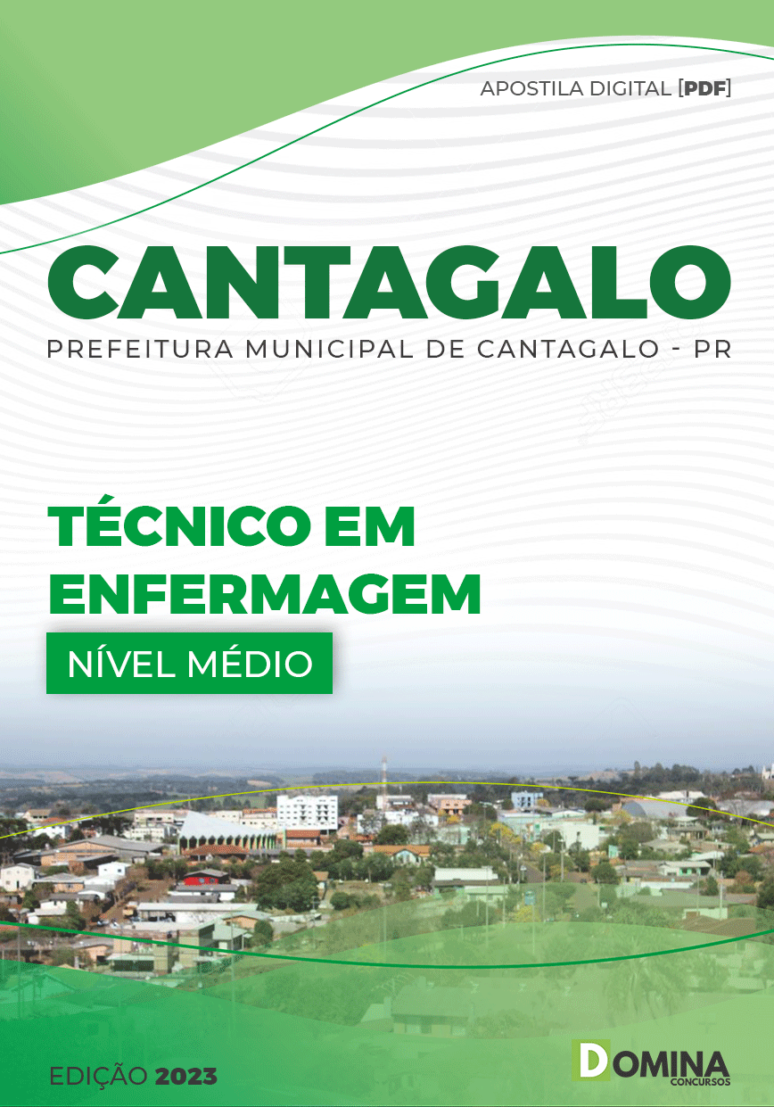 Apostila Digital Pref Cantagalo PR 2023 Técnico Enfermagem