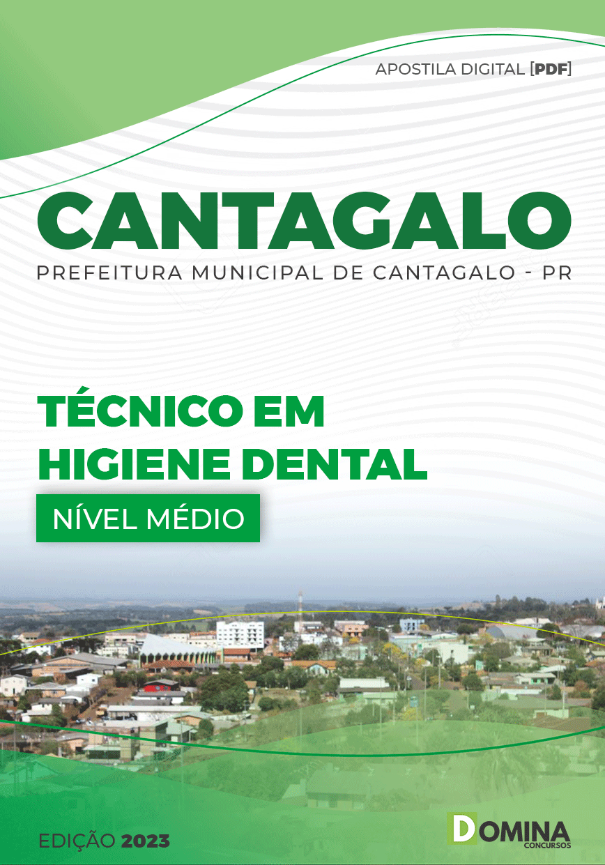 Apostila Pref Cantagalo PR 2023 Técnico Higiene Dental