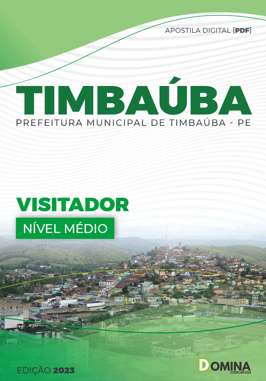 Apostila Concurso Pref Timbaúba PE 2023 Visitador