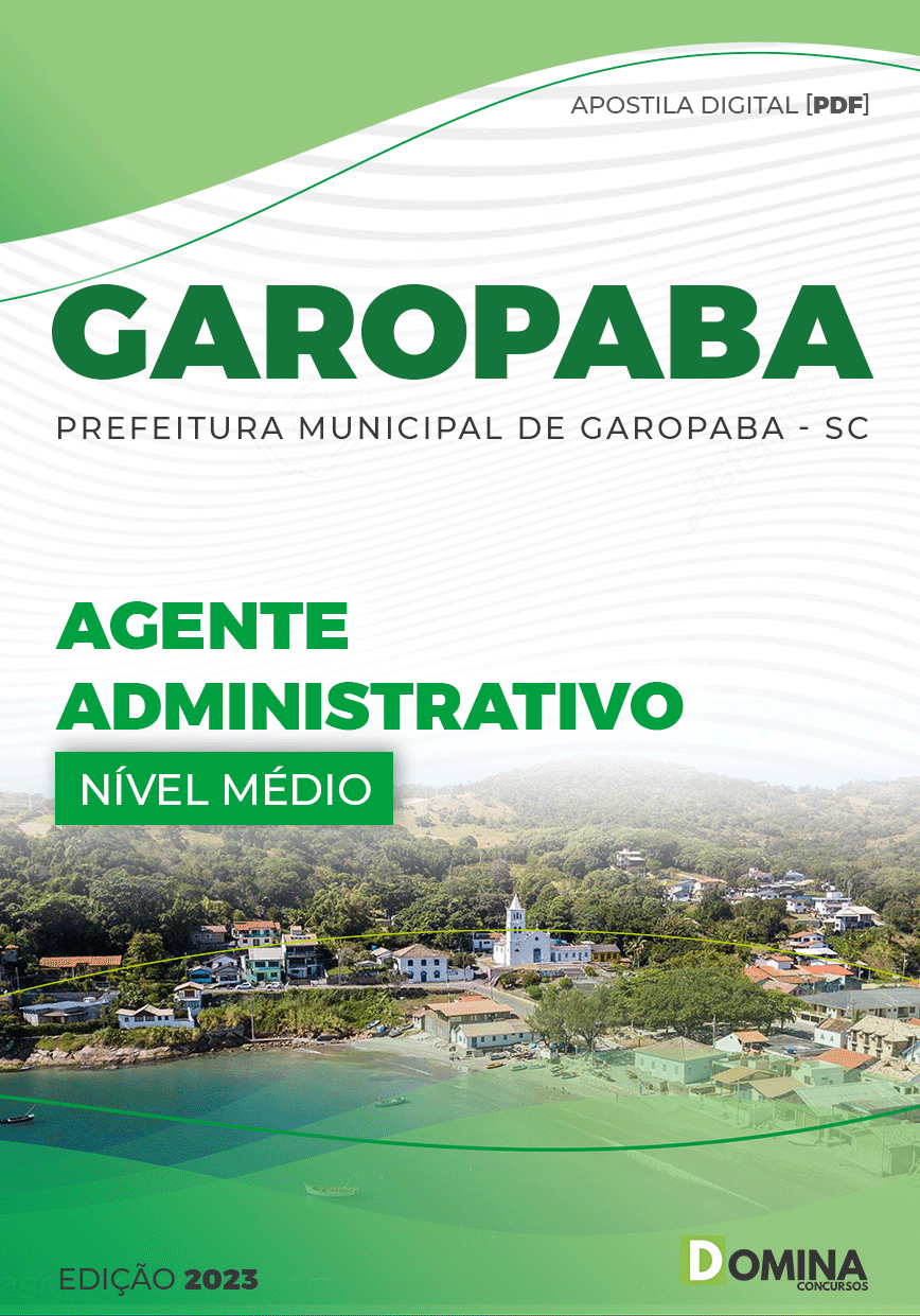 Apostila Concurso Pref Garopaba SC 2023 Agente Administrativo