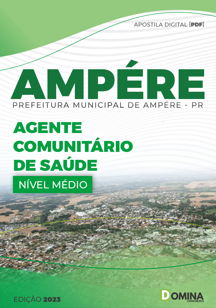 Apostila Pref Ampére PR 2023 Agente Comunitário Saúde